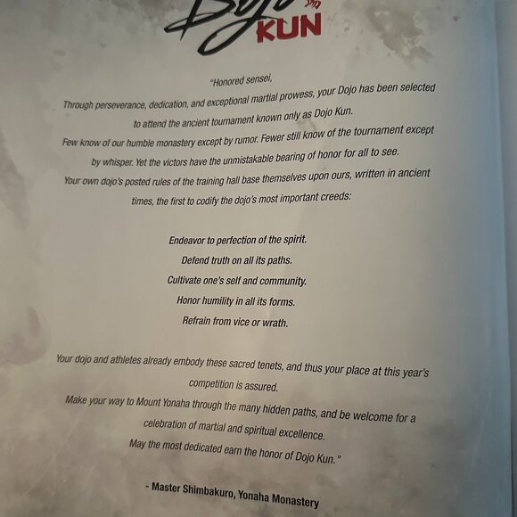 Dojo Kun Cmon Games Board Game *NWOT* - Picture 14 of 14